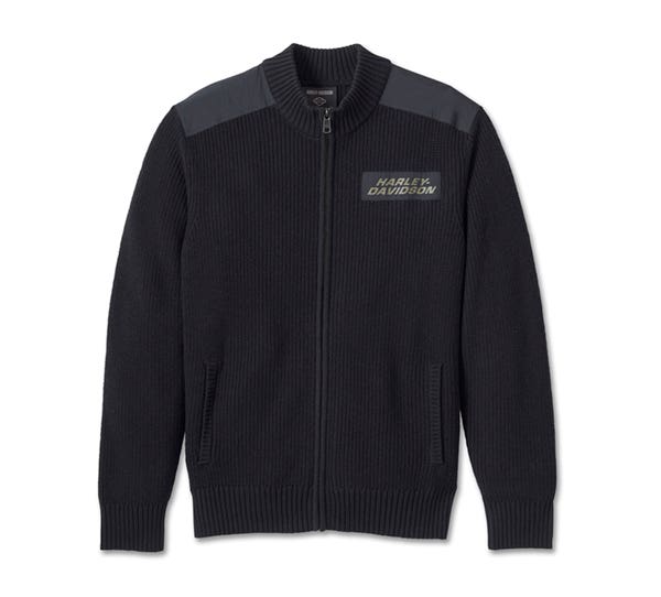 HARLEY-DAVIDSON MENS WILLIE G SKULL SWEATER