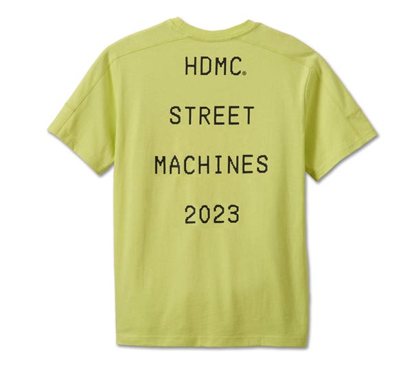 HARLEY-DAVIDSON MENS STREET MACHINE TEE