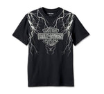 HARLEY-DAVIDSON MENS RIDE THE LIGHTNING TEE