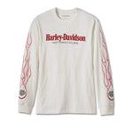 HARLEY-DAVIDSON MENS IN FLAMES TEE