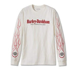 HARLEY-DAVIDSON MENS IN FLAMES TEE
