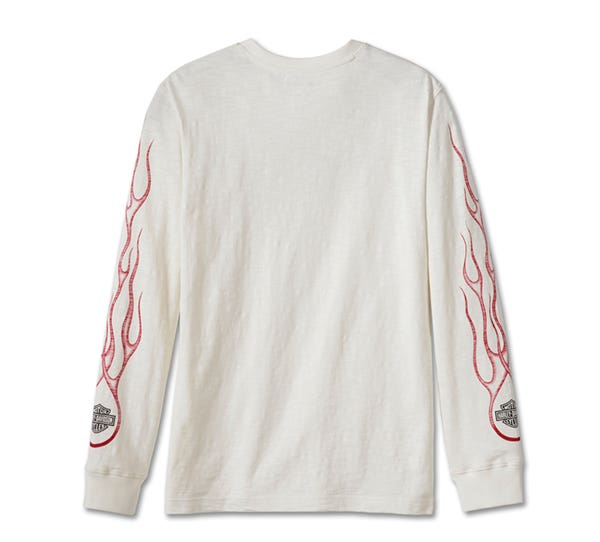 HARLEY-DAVIDSON MENS IN FLAMES TEE