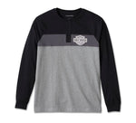 HARLEY-DAVIDSON MENS DARTING HENLEY