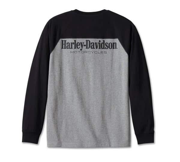 HARLEY-DAVIDSON MENS DARTING HENLEY