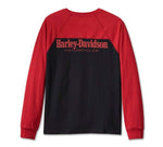 HARLEY-DAVIDSON MENS DARTING HENLEY