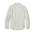 HARLEY-DAVIDSON WOMENS HARLEY-DAVIDSON SHERPA SHIRT JACKET