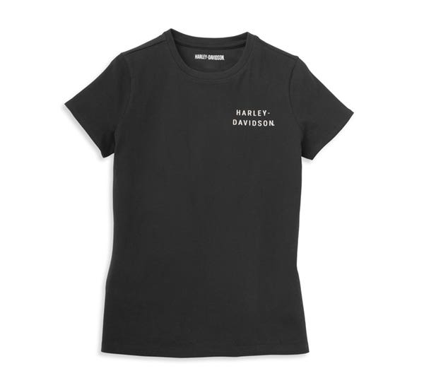 HARLEY-DAVIDSON WOMENS WINGED MOTOR CYCLE CO. GRAPHIC TEE