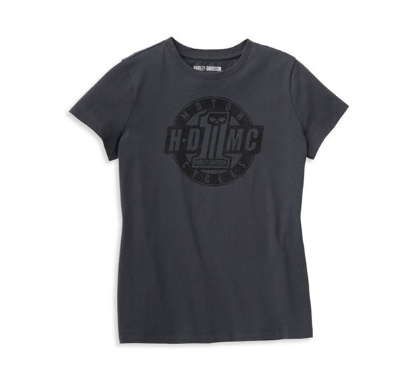 HARLEY-DAVIDSON WOMENS H-D MC #1 GRAPHIC TEE