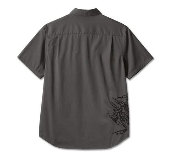 HARLEY-DAVIDSON MENS YEAR OF THE DRAGON SHORT SLEEVE SHIRT