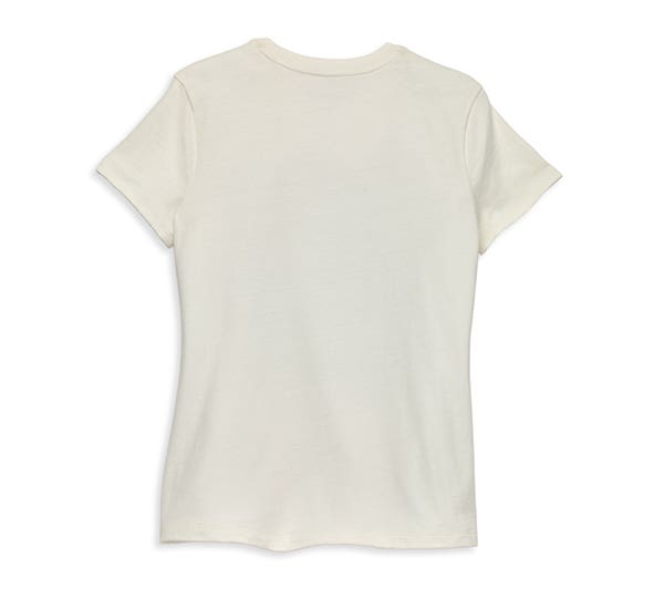 HARLEY-DAVIDSON WOMENS RETRO BIKE GRAPHIC TEE