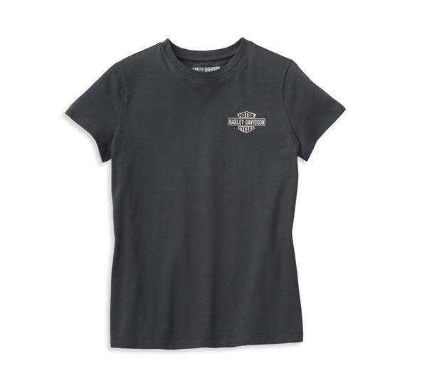 HARLEY-DAVIDSON WOMENS BAR & SHIELD MOTORCYCLE CO. GRAPHIC TEE