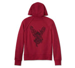 HARLEY-DAVIDSON WOMENS YEAR OF THE DRAGON ZIP FRONT HOODIE
