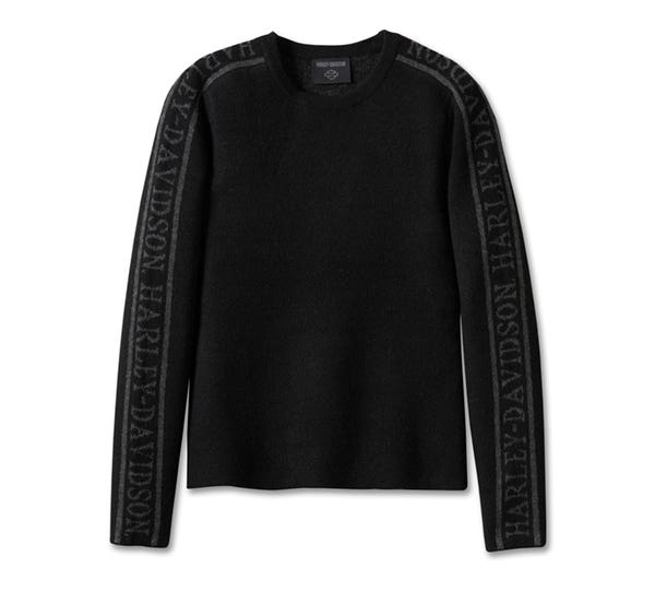 HARLEY-DAVIDSON WOMENS VIPER CREWNECK SWEATER