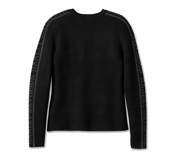 HARLEY-DAVIDSON WOMENS VIPER CREWNECK SWEATER