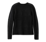HARLEY-DAVIDSON WOMENS VIPER CREWNECK SWEATER