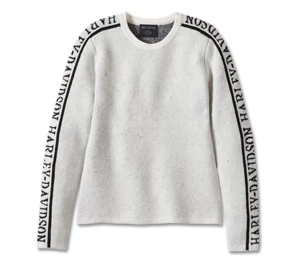 HARLEY-DAVIDSON WOMENS VIPER CREWNECK SWEATER