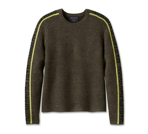 HARLEY-DAVIDSON WOMENS VIPER CREWNECK SWEATER