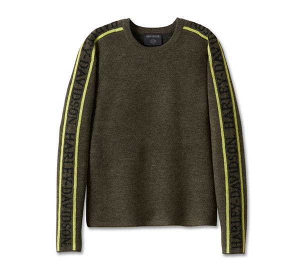 HARLEY-DAVIDSON WOMENS VIPER CREWNECK SWEATER