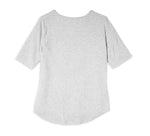 HARLEY-DAVIDSON WOMENS WILLE G (TM) SKULL SCOOP NECK GRAPHIC TEE WITH RHINESTONES