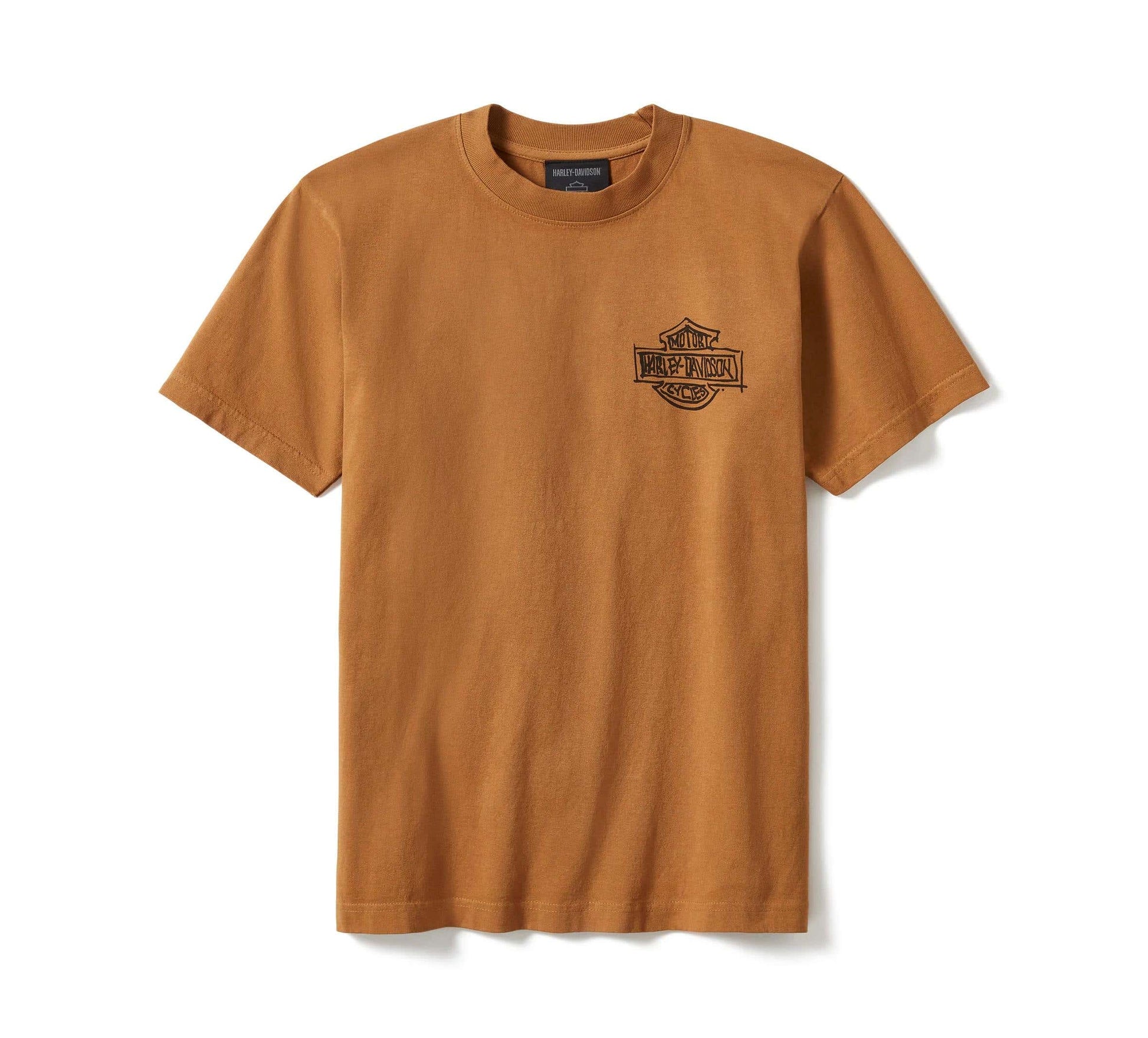 HARLEY-DAVIDSON MENS FAST WILLIE SHORT SLEEVE TEE