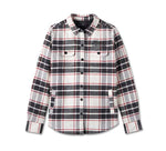 HARLEY-DAVIDSON WOMENS ESSENTIAL SHIRT JACKET WITH REMOVABLE HOOD