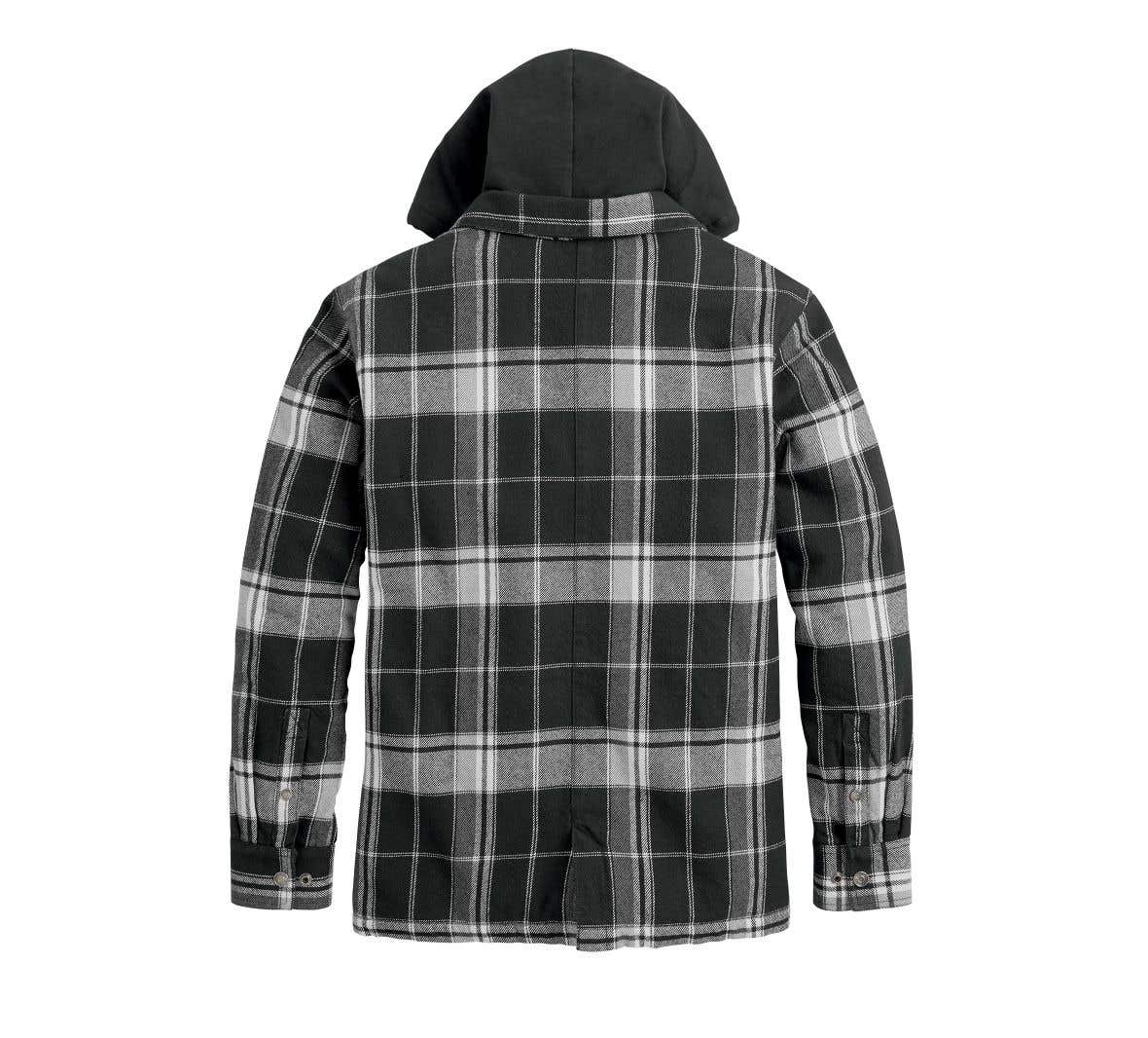 HARLEY-DAVIDSON MENS UP NORTH SHERPA FLANNEL