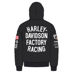 Harley-Davidson 2026 HOODIE-KNIT FACTORY RACING BLACK