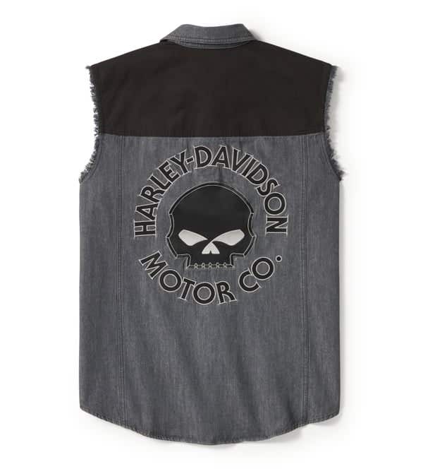 HARLEY-DAVIDSON MENS WILLIE G SKULL BLOWOUT