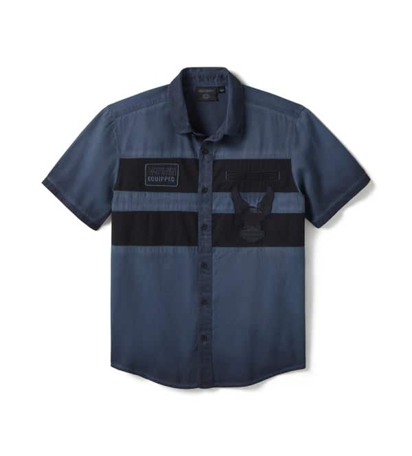 HARLEY-DAVIDSON MENS IRON BOND II SHORT SLEEVE SHIRT