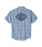 HARLEY-DAVIDSON MENS BAR & SHIELD STAPLE SHORT SLEEVE SHIRT