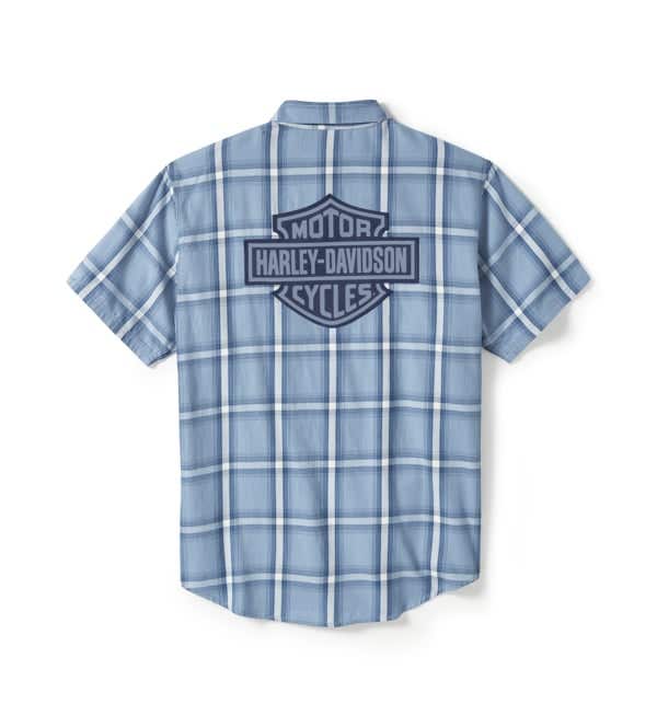 HARLEY-DAVIDSON MENS BAR & SHIELD STAPLE SHORT SLEEVE SHIRT