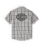HARLEY-DAVIDSON MENS BAR & SHIELD STAPLE SHORT SLEEVE SHIRT
