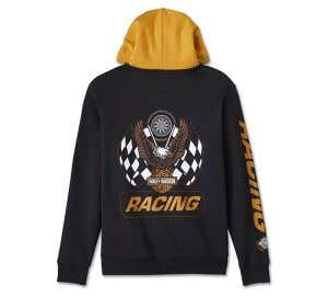 HARLEY-DAVIDSON MENS TROPHY ZIP-UP HOODIE
