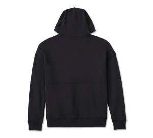 HARLEY-DAVIDSON MENS HARLEY BURNER PULLOVER HOODIE