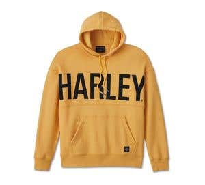 HARLEY-DAVIDSON MENS HARLEY BURNER PULLOVER HOODIE