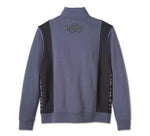 HARLEY-DAVIDSON MENS THE BAGGER 1/4 ZIP SWEATSHIRT