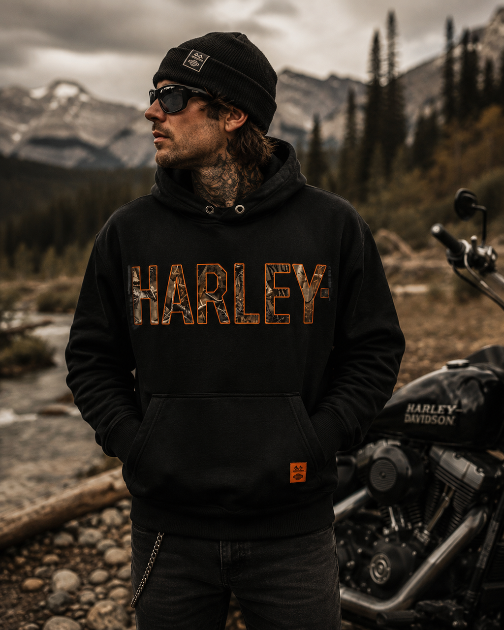 Realtree® X Harley-Davidson® Solid Pullover Hoodie