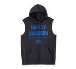 HARLEY-DAVIDSON MENS RACER BLOWOUT HOODIE