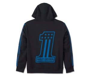 HARLEY-DAVIDSON #1 RACER ZIP-UP HOODIE