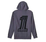 HARLEY-DAVIDSON MENS #1 RACER ZIP-UP HOODIE