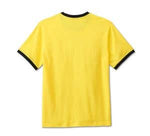 HARLEY-DAVIDSON MENS #1 RACING MESH RINGER TEE