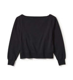 HARLEY-DAVIDSON WOMENS CHROME EVO OFF THE SHOULDER CREW