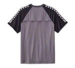 HARLEY-DAVIDSON MENS BAR & SHIELD RAGLAN SHORT SLEEVE TEE