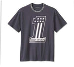 HARLEY-DAVIDSON MENS #1 RACING SHORT SLEEVE TEE
