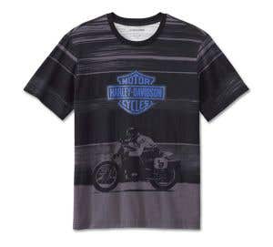 HARLEY-DAVIDSON MENS LOWSIDE RACER TEE