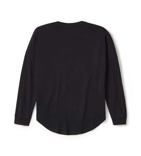 HARLEY-DAVIDSON WOMENS HERITAGE LONG SLEEVE POCKET HENLEY TOP