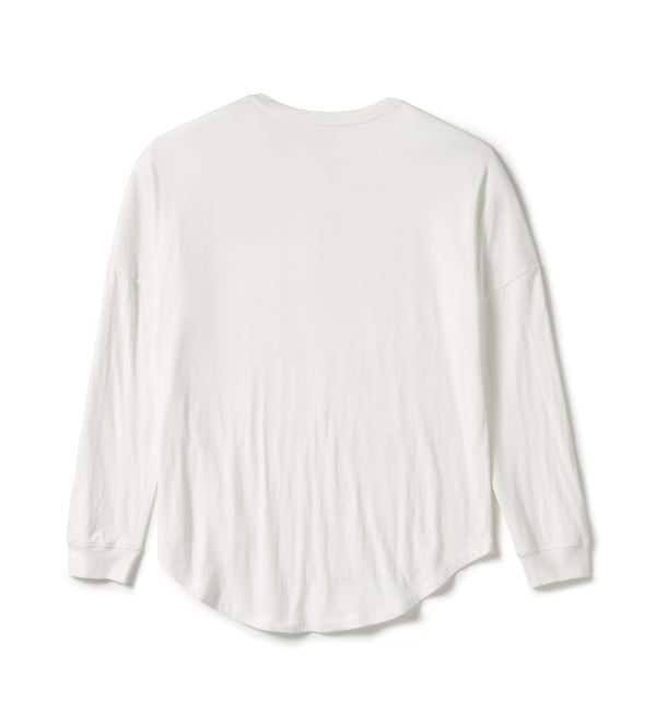 HARLEY-DAVIDSON WOMENS HERITAGE LONG SLEEVE POCKET HENLEY TOP