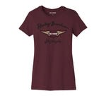 HARLEY-DAVIDSON WOMENS FOREVER SILVER WING TEE