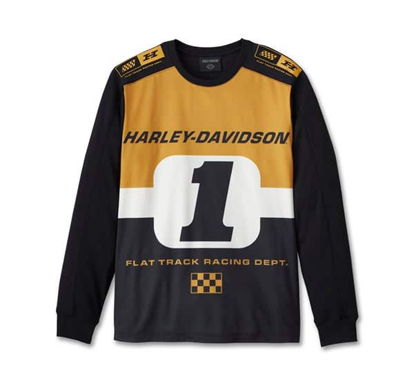 HARLEY-DAVIDSON MENS START YOUR ENGINES RACING JERSEY