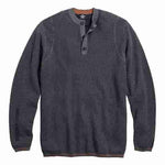 HARLEY-DAVIDSON MENS HENLEY CASHMERE BLEND SWEATER